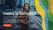 Load image into Gallery viewer, Traveling for Work in Brazil
