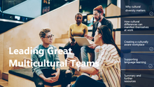 Load image into Gallery viewer, Leading Great Multicultural Teams