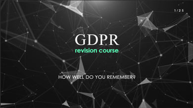 GDPR Revision